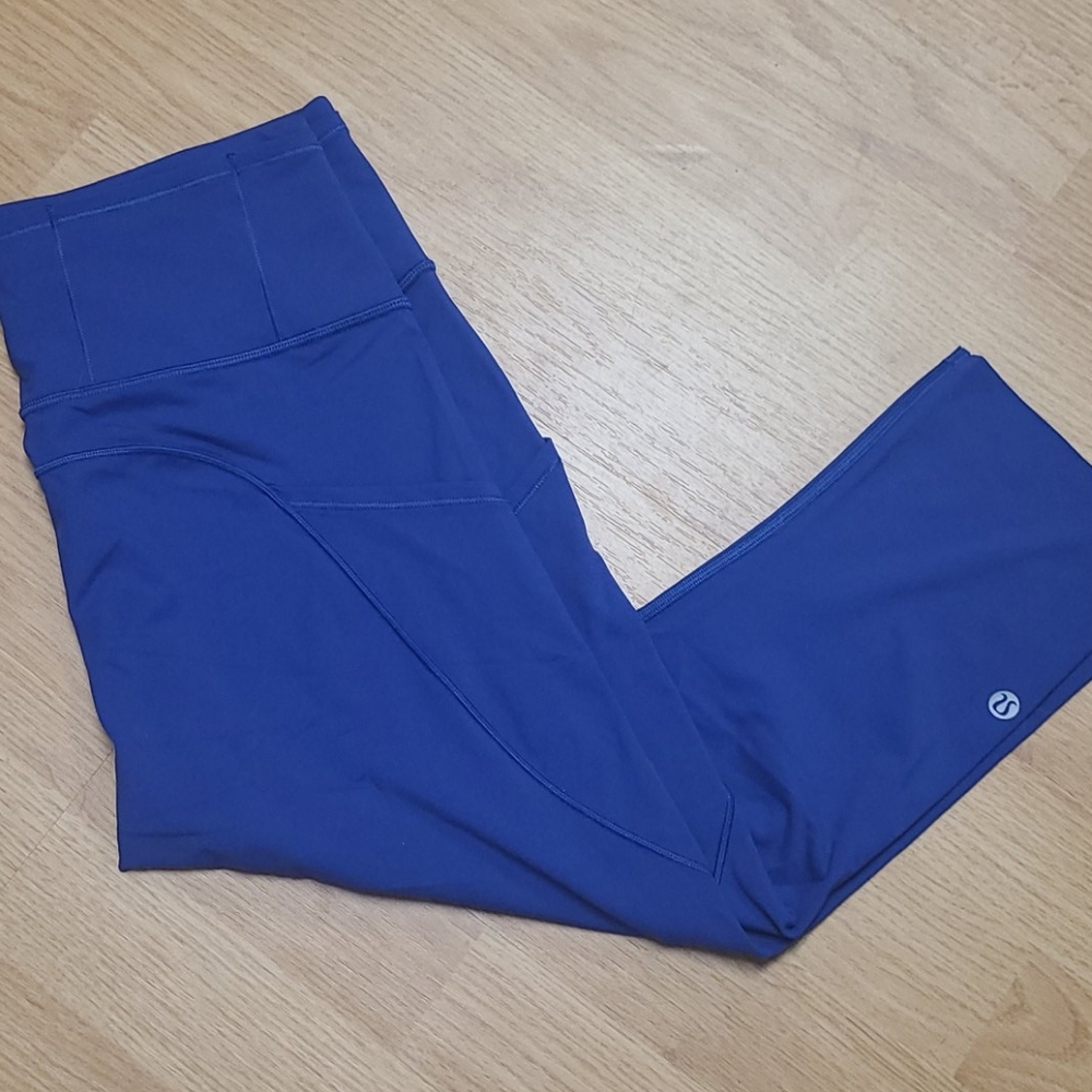 Lululemon Fast and Free Crops Nulux